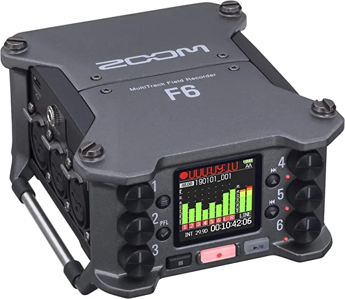 Zoom F6 field recorder