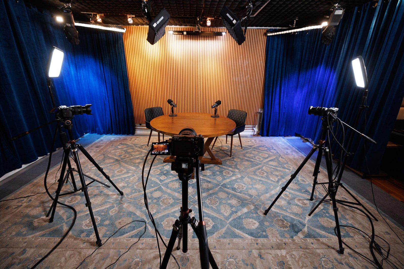 Melrose Podcasts studio